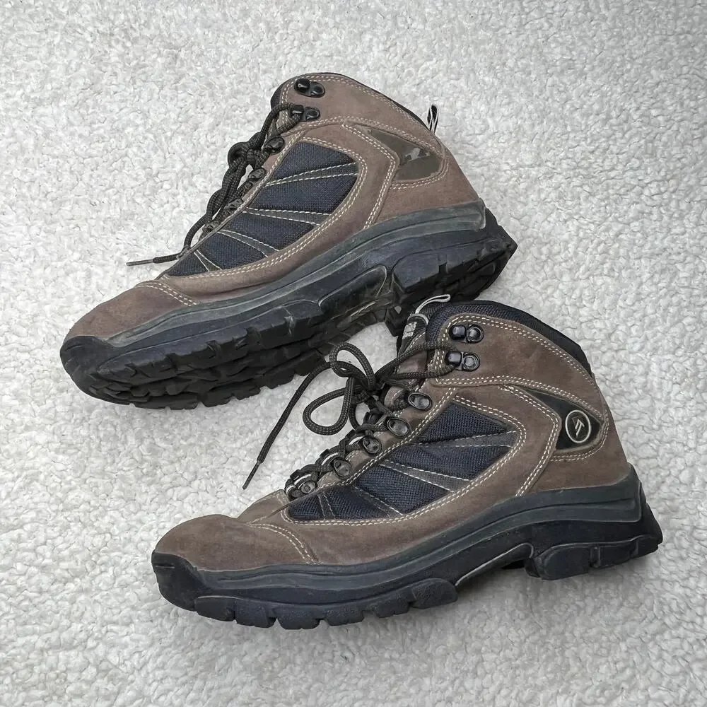 Alpine Design Brown and Black Hiking Boots 9.5